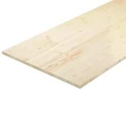 Plateau sapin massif lamellé collé abouté 2500 x 800 x 38 mm-Forestea Sale