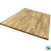 Forestea Plateau teck massif lamellé collé abouté 1200 x 800 x 25 mm