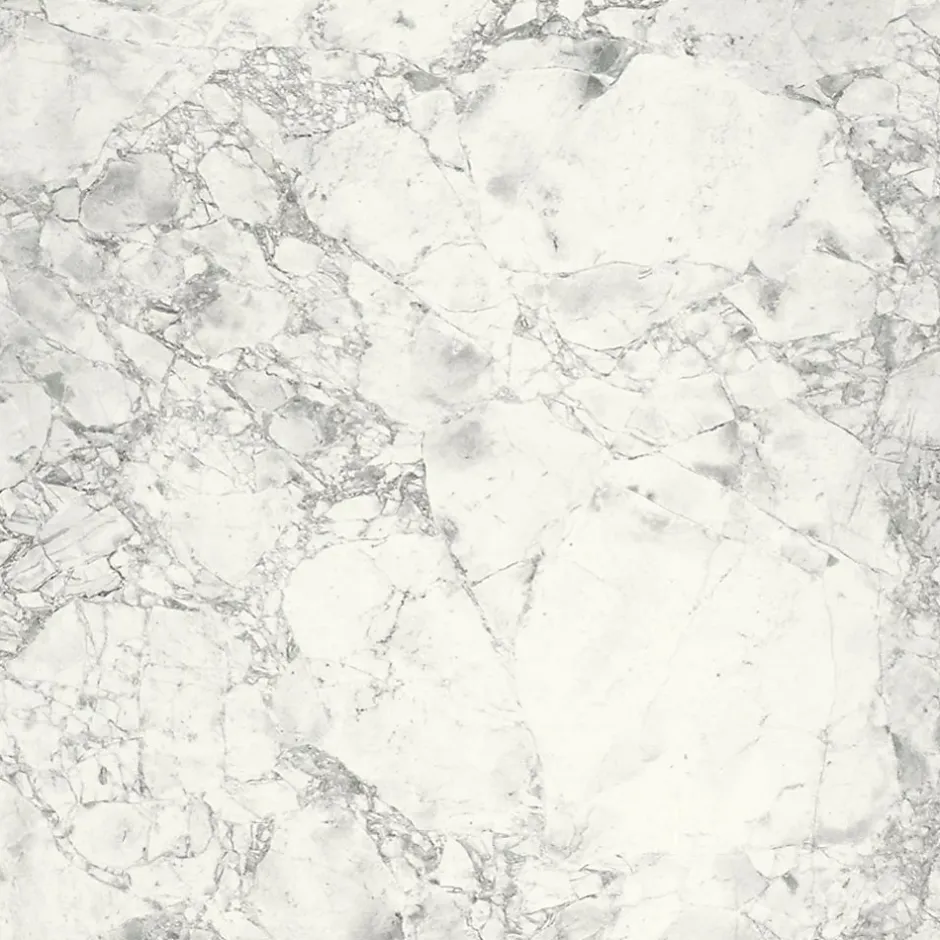 Restootab Plateau 90x90 decor bianca luna chants laiton -