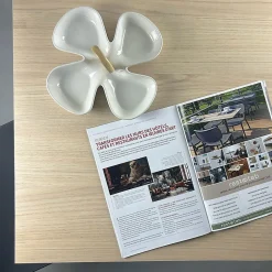 Restootab Plateau 90x90 decor chene alba -