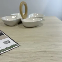 Plateau 60x60 decor chene ponty --Restootab New