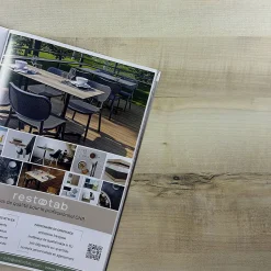 Plateau 160x80 decor erable kanaka --Restootab Online