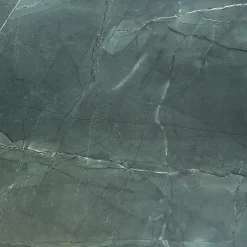 Plateau 90x90 decor marbre jade chants laiton --Restootab Hot