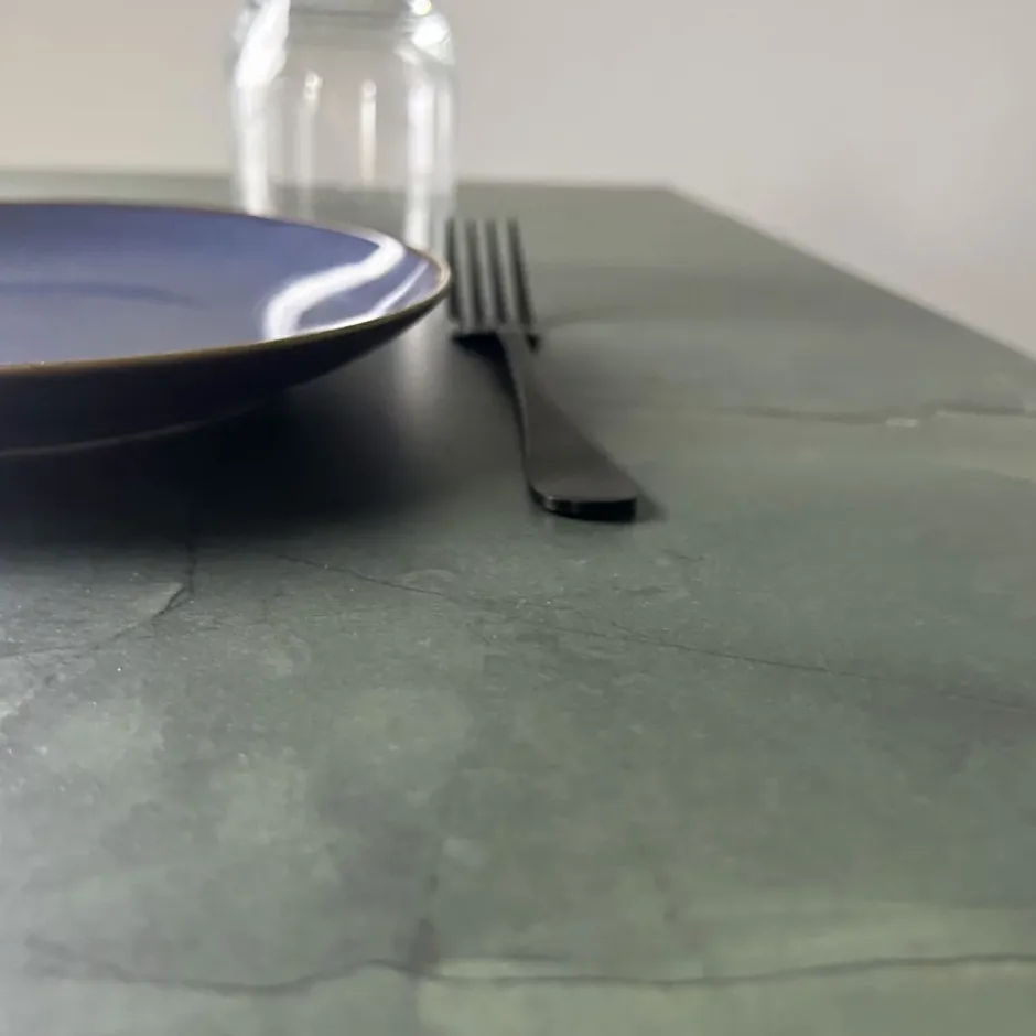 Restootab Plateau 60x60 decor marbre jade -