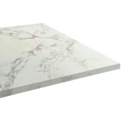 Plateau 60x60 decor marbre olympo --Restootab Best