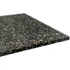 Restootab Plateau 140x70 decor terrazzo black chip -