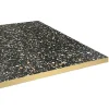 Restootab Plateau 160x80 decor terrazzo black chip chants laiton -