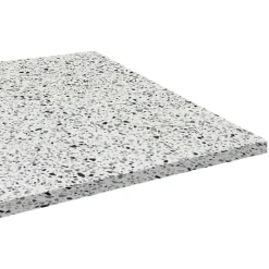 Plateau 60x60 decor terrazzo white chip --Restootab Sale
