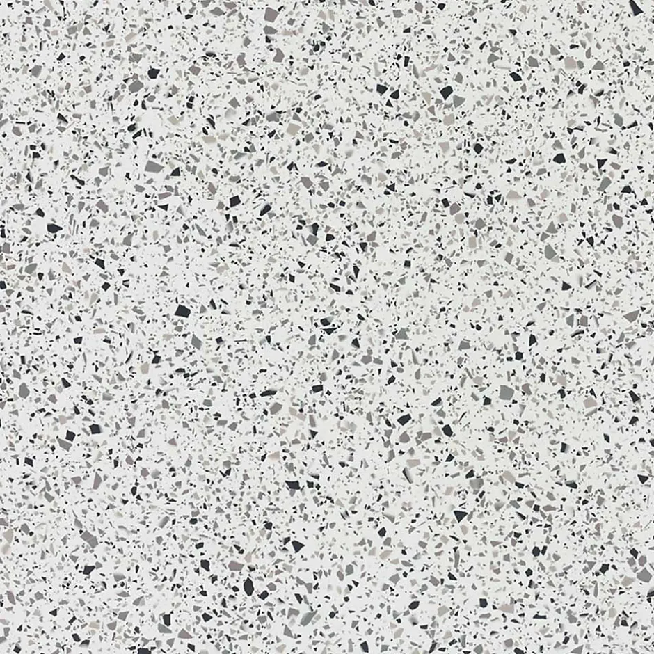 Plateau 60x60 decor terrazzo white chip --Restootab Sale
