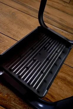 Drabest Plateforme tabouret escabeau NOIR 1 marche antidérapante 1 pièce.