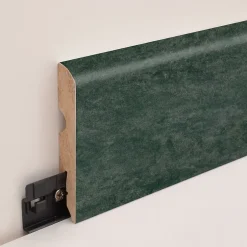 Plinthe arrondie MDF décor 5 aspect pierre anthracite 220 x 8 cm, ép.13 mm-GoodHome Clearance