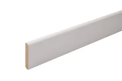 Plinthe arrondie MDF prépeint 244 x 8 cm, ép.14 mm