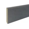 Plinthe arrondie MDF revêtu papier gris 240 x 8 cm, ép.14 mm- New