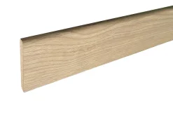 Plinthe arrondie MDF revêtu papier chêne 240 x 8 cm, ép.14 mm