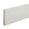 Plinthe brossée blanc 9 x 68 mm L.2,05 m