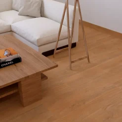 GoodHome Plinthe carrelage intérieur effet bois brut foncé L.60 x l.8 cm x ép.9 mm, Antic Rustic