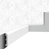 Cimaises Et Plus Plinthe décorative P08 - 10x1,3x200cm (h x p x L) - moulure déc