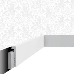 Cimaises Et Plus Plinthe décorative P01 - 10x2,2x200cm (h x p x L) - moulure déc