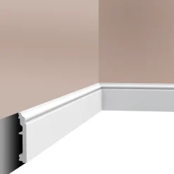 Plinthe décorative P02 - 10 x1,6x200cm (h x p x L) - moulure dé-Cimaises Et Plus Best