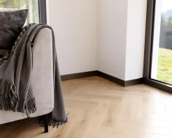 Plinthe décorative pour mur F Noir mat - 60mm x 2700mm x 0,65 ep.-Ilcom Online