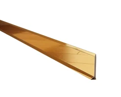 Plinthe décorative pour mur F Or poli - 60mm x 2700mm x 0,65 ep.-Ilcom Online