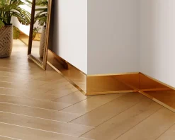 Plinthe décorative pour mur F Or poli - 60mm x 2700mm x 0,65 ep.-Ilcom Online