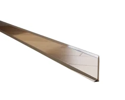 Ilcom Plinthe décorative pour mur F Argent poli - 60mm x 2700mm x 0,65 ep.