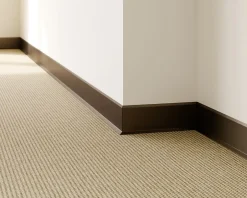 Plinthe décorative pour mur F Noir mat - 100mm x 2700mm x 0,65 ep.-Ilcom Clearance