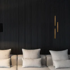 Brand Home Deluxe Plinthe décorative pour panneau acoustique Lot de 3 - Or 30 cm