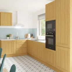 Plinthe de cuisine Verbena chêne naturel H. 15 cm x l. 2.4 m x Ep. 18 mm-GoodHome New