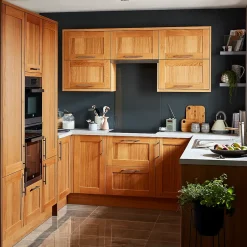 Plinthe de cuisine Verbena chêne naturel H. 15 cm x l. 2.4 m x Ep. 18 mm-GoodHome New