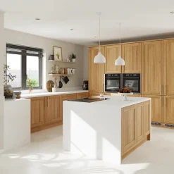 Plinthe de cuisine Verbena chêne naturel H. 15 cm x l. 2.4 m x Ep. 18 mm-GoodHome New