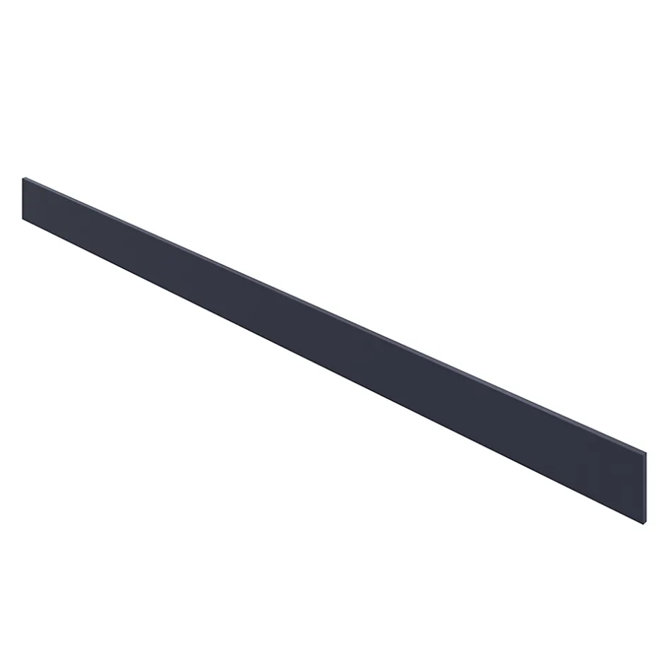 Plinthe de cuisine Garcinia et Stevia bleu mat H. 15 cm x l. 2.4 m x Ep. 16 mm-GoodHome Discount