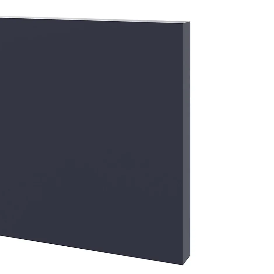 Plinthe de cuisine Garcinia et Stevia bleu mat H. 15 cm x l. 2.4 m x Ep. 16 mm-GoodHome Discount