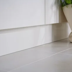 Plinthe de cuisine Stevia et Garcinia Crème H. 15 cm x l. 2.4 m x Ep. 16 mm-GoodHome Sale