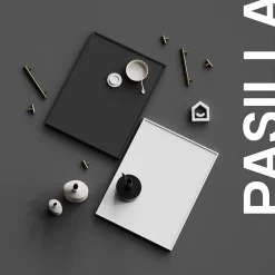 GoodHome Plinthe de cuisine Pasilla Noir H. 15 cm x l. 2.4 m x Ep. 16 mm