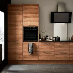 Plinthe de cuisine Chia chêne fumé H. 15 cm x l. 2.4 m x Ep. 16 mm-GoodHome Best