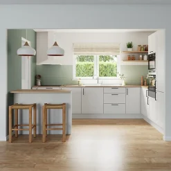 Plinthe de cuisine Artemisia blanc H. 15 cm x l. 2.4 m x Ep. 16 mm-GoodHome Hot