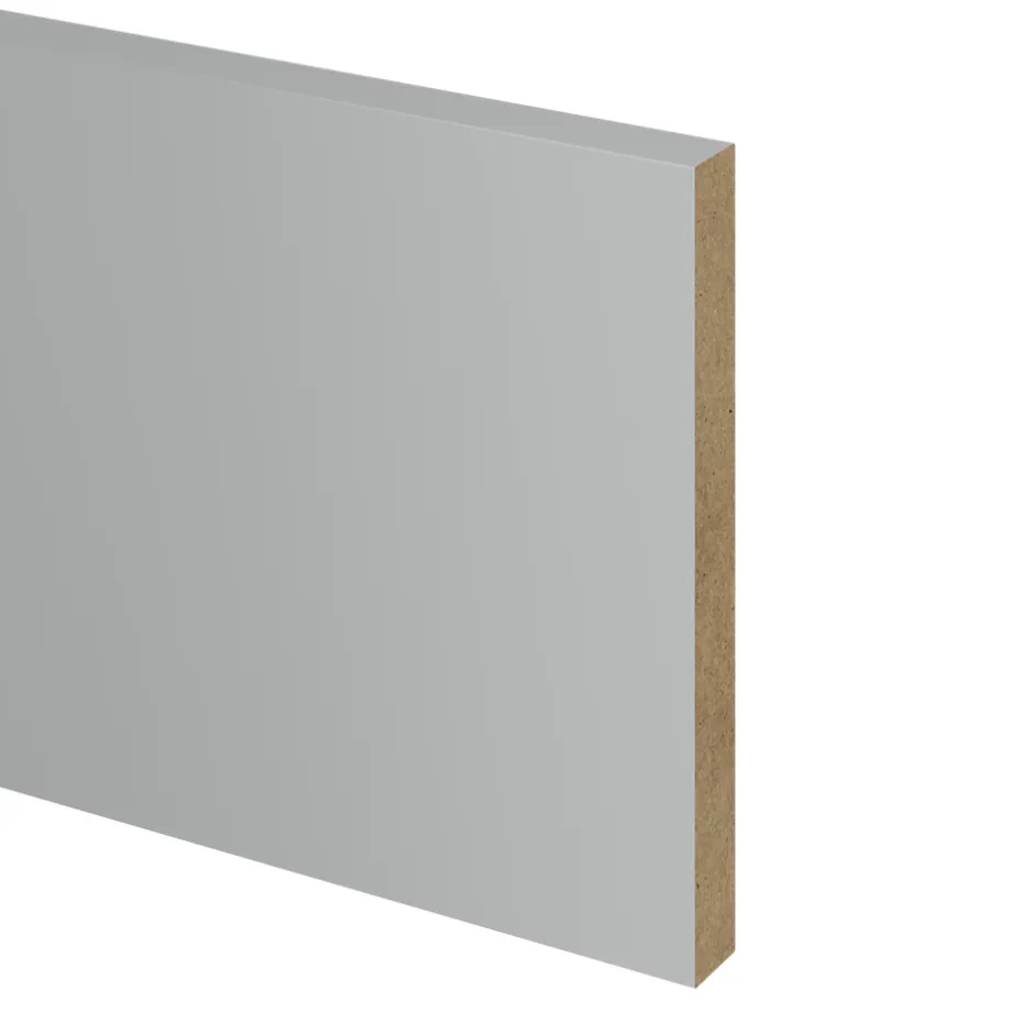 Plinthe de cuisine Ash gris mat H. 15 cm x l. 2.4 m x Ep. 16 mm-GoodHome Online