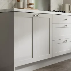 Plinthe de cuisine Ash gris mat H. 15 cm x l. 2.4 m x Ep. 16 mm-GoodHome Online