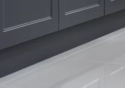 Plinthe de cuisine Artemisia Gris H. 15 cm x l. 2.4 m x Ep. 16 mm-GoodHome Discount