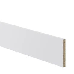 Plinthe de cuisine Balsamita Blanc H. 15 cm x l. 2.4 m x Ep. 16 mm-GoodHome