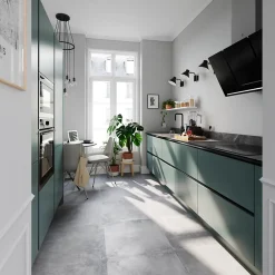 Plinthe de cuisine Stevia vert H. 15 x l. 240 x Ep. 1,6 cm-GoodHome Clearance