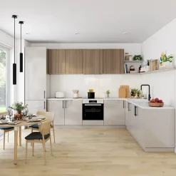 Palma Plinthe de cuisine cachemire brillant H.15 x l.240 x Ep.1,8 cm