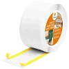 Plinthe de finition W1 en PVC 6,en,1 95 mm, baguette autocollante, masquante, plinthe souple pour sol et mur, blanc, 5 m-Quest Online