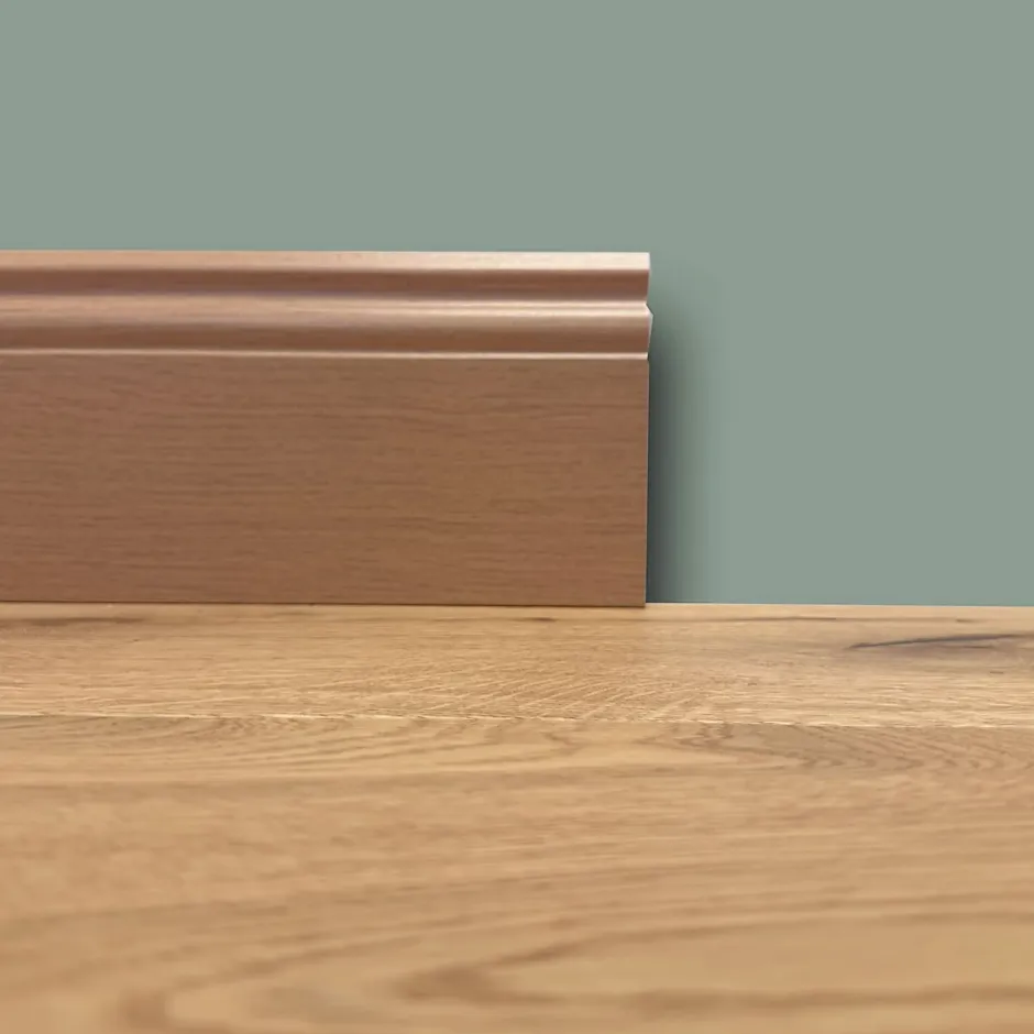 Eternal Parquet Plinthe DUCALE en fibres de bois compactes 120 x 15 chêne miel (prix au mètre)