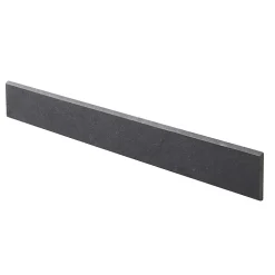 GoodHome Plinthe en carrelage anthracite effet ardoise L.61 x l.7,5 cm x ép.9 mm, Slate