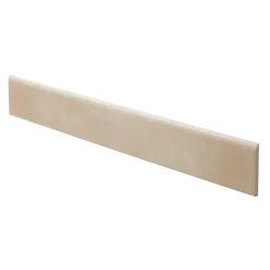 GoodHome Plinthe en carrelage beige mat L.60 x l.8 cm x ép.10 mm, Smooth
