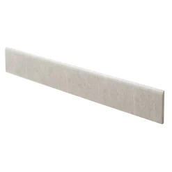 Plinthe en carrelage blanc effet pierre satin L.60 x l.8 cm x ép.9,3 mm, Natural-GoodHome Outlet