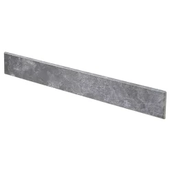 Plinthe en carrelage effet pierre anthracite L.61,5 x l.7,5 cm x ép.9 mm, Shaded-GoodHome Discount